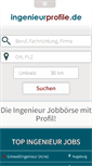 Mobile Screenshot of ingenieurprofile.de
